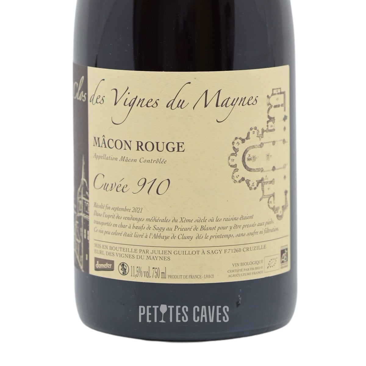 Cuvée 910 - Red Mâcon - Clos des Vignes du Maynes zoom