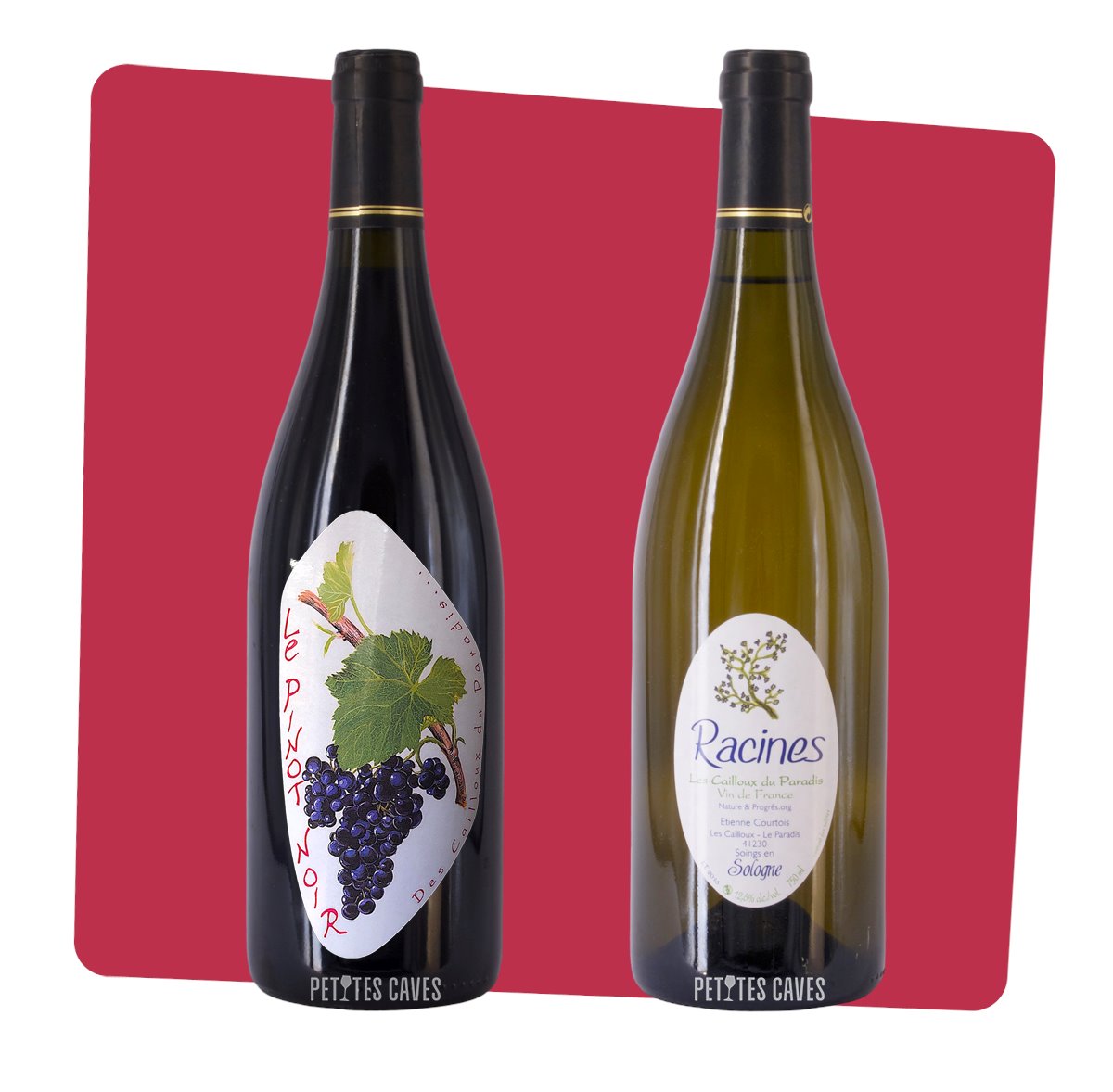 Coffret n°1 : Pinot Noir 2022 & Racines Blanc 2020