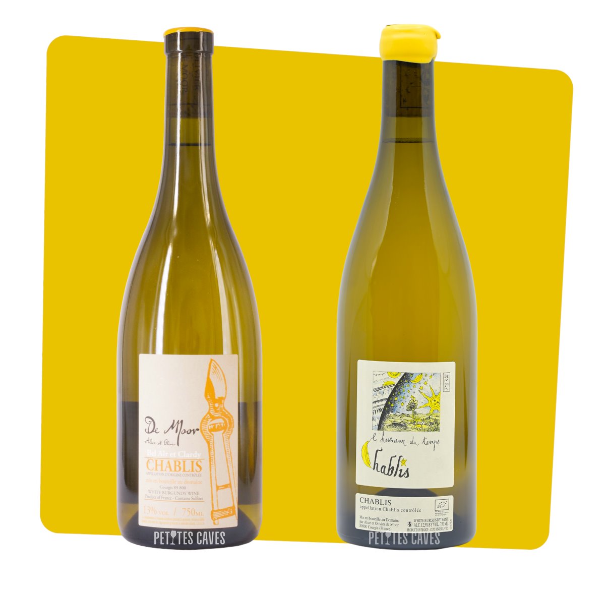 Box Chablis: l'Humeur du Temps 2022 & Bel-Air et Clardy 2022