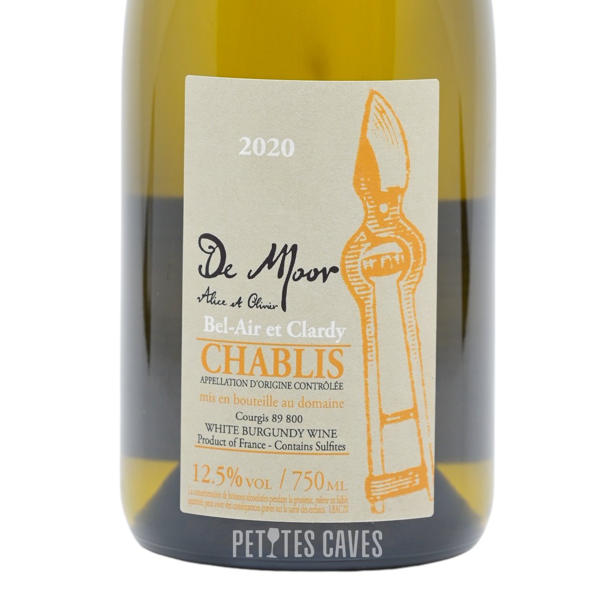 Bel-Air et Clardy 2020 - Chablis - Alice et Olivier De Moor zoom