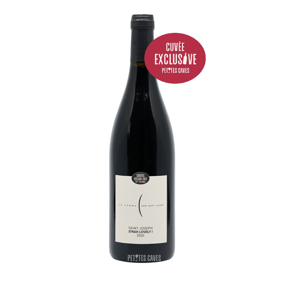 Syrah Lovely 2020  - Saint-Joseph rouge - La Ferme des 7 Lunes - EXCLUSIVITÉ chez Petites Caves (by Jean Delobre et Jacques Maurice) 